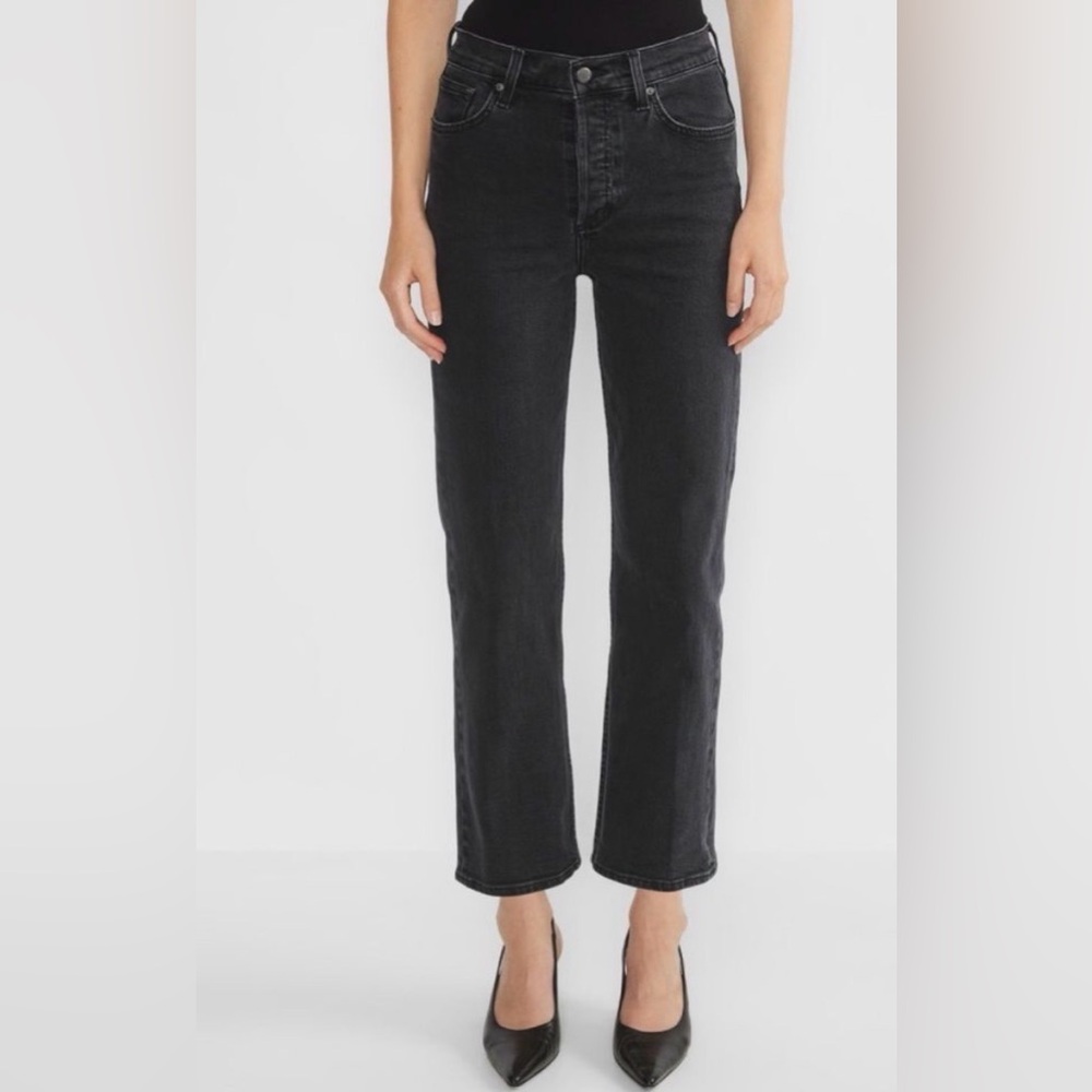 Denim Forum The Arlo High Rise Straight Size 24 28L - Picture 4 of 9